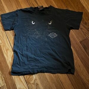 Super vintage Harley Davidson kids eagle eyes T shirt the eyes may still glow 5T